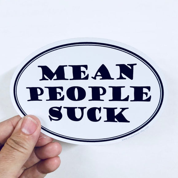 mean people suck