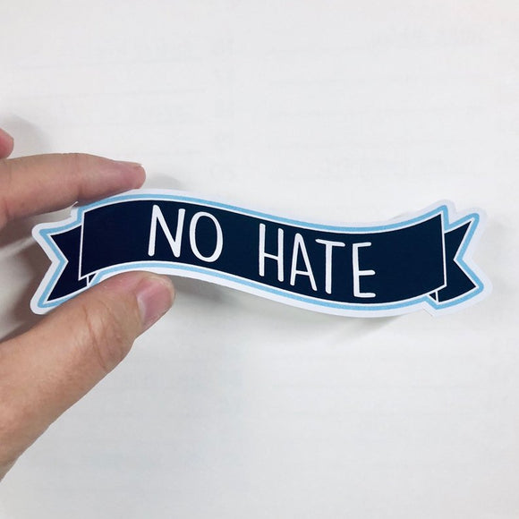 no hate banner