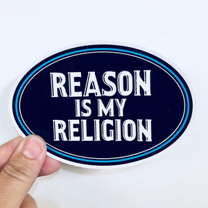 reason is my religion sticker