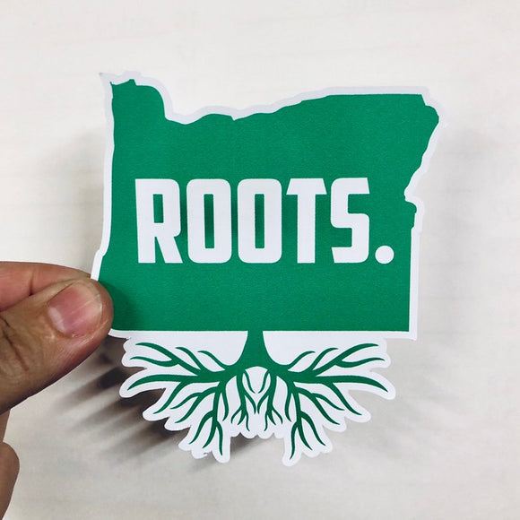 ROOTS Oregon sticker
